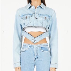 Cotton Citizen Super Crop denim jacket